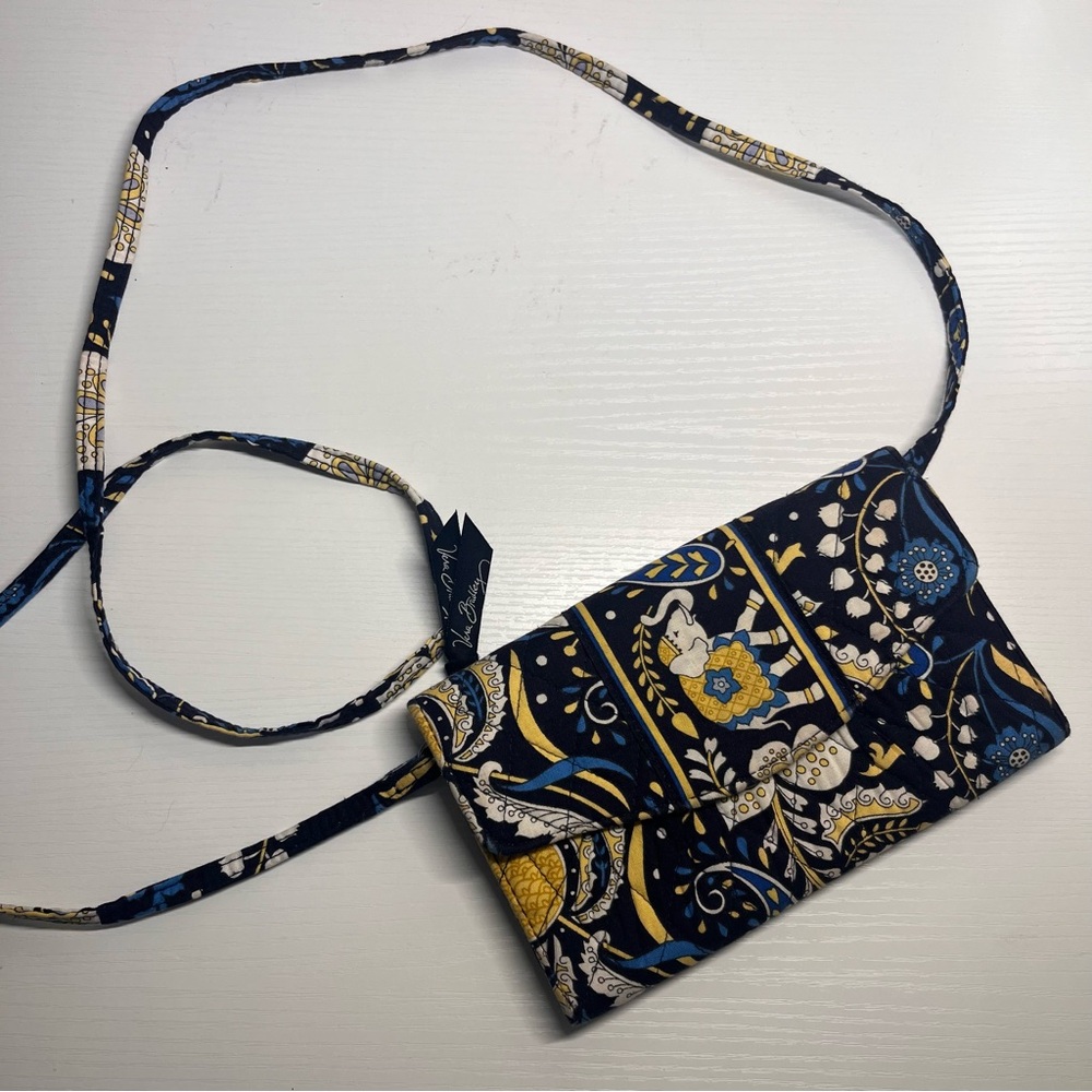 vera bradley lanyard wallet